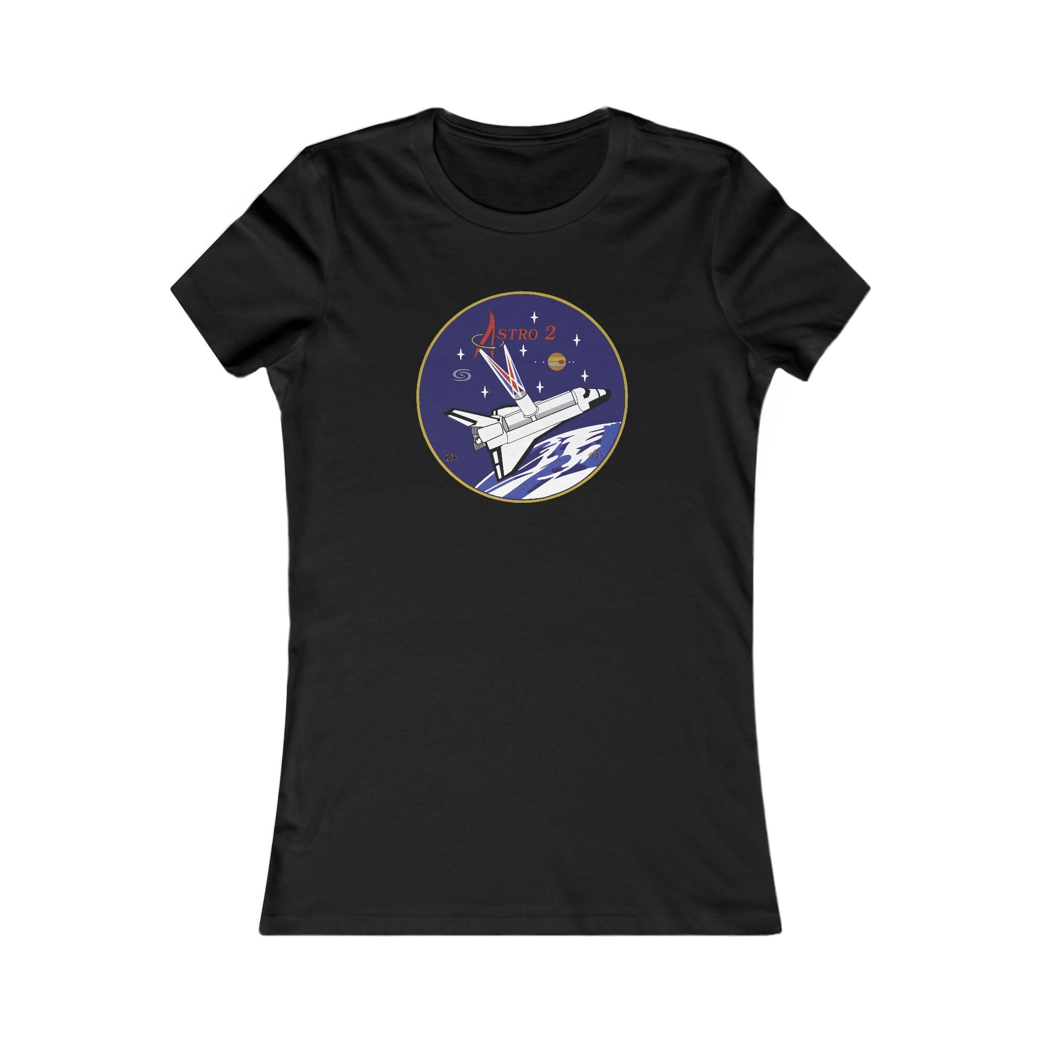 Astro 2 Ultraviolet Telescope Mission Women's Fitted Tee - Space Exploration